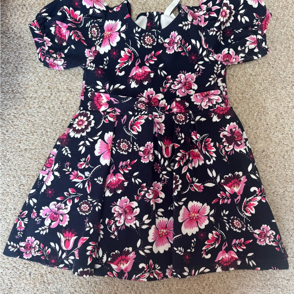 Janie and Jack Pink Puff Sleeve Sundress